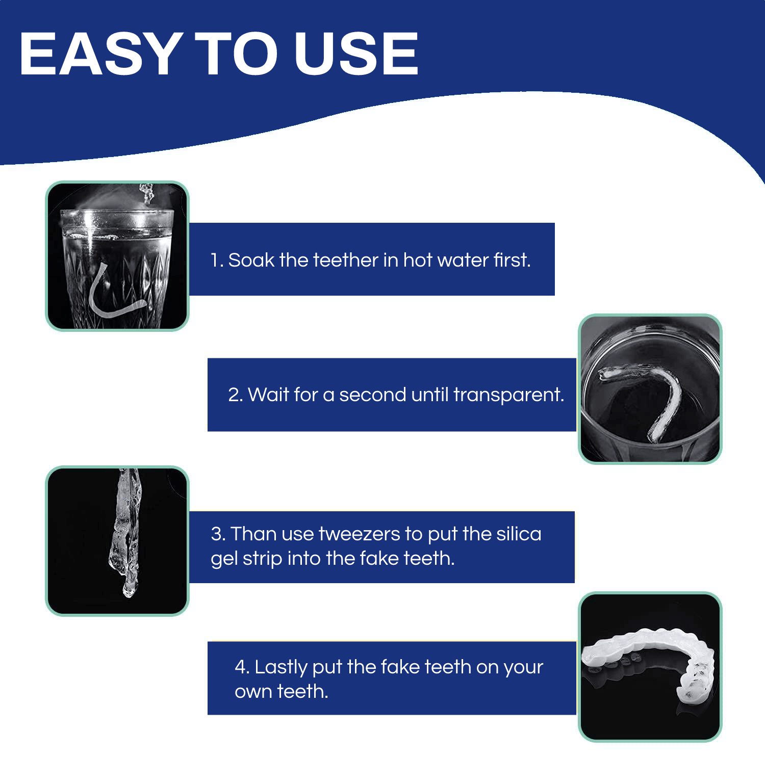 Reusable Cosmetic Teeth Cover